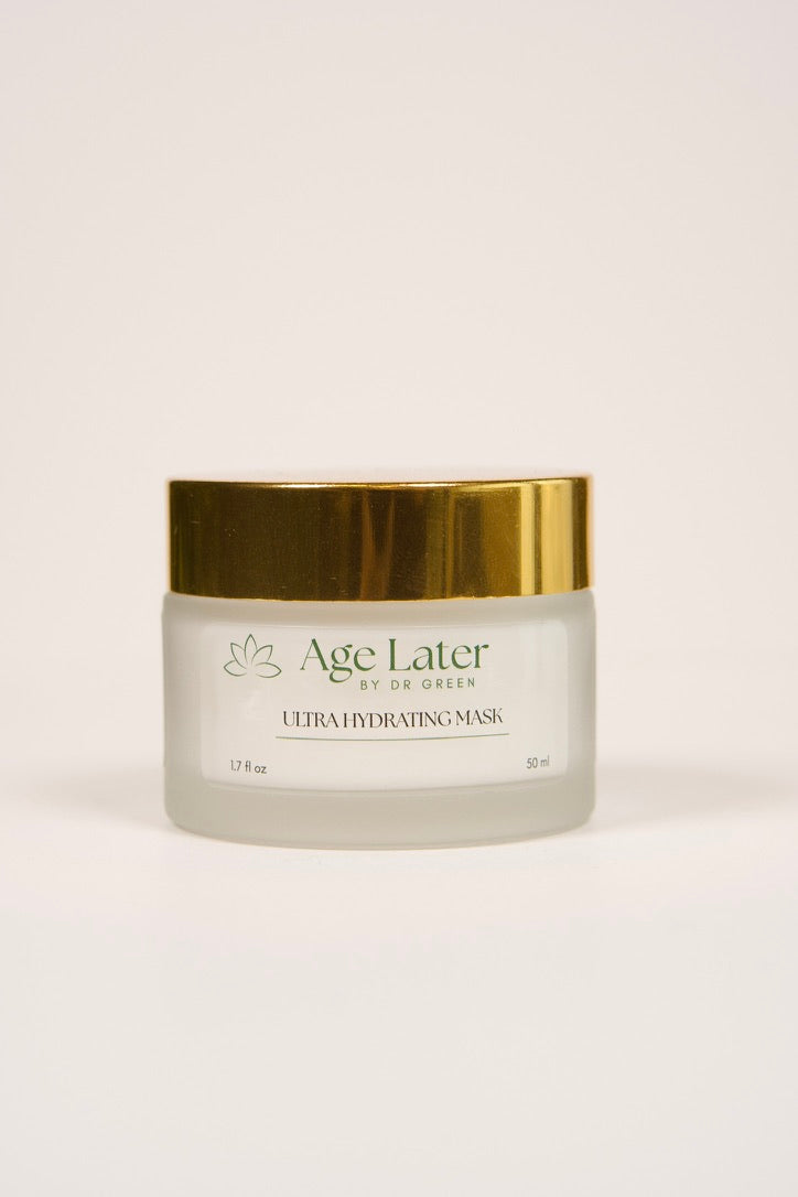 Ultra Hydrating Mask with hyaluronic acid and aloe vera for dry, dehydrated skin